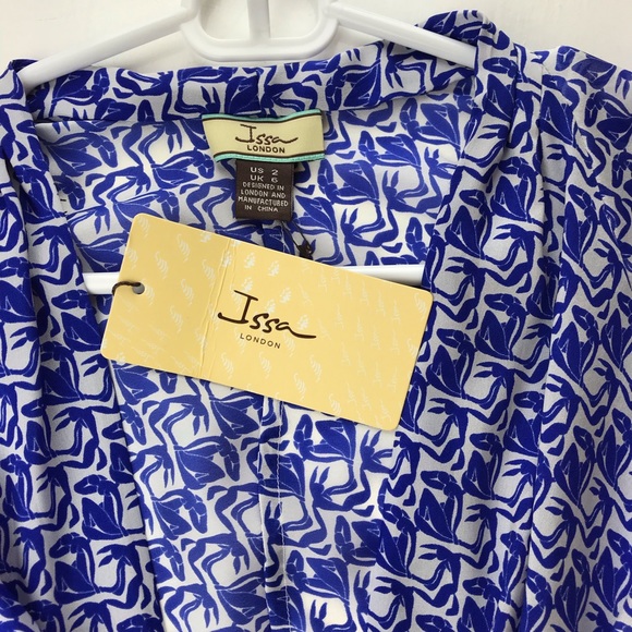 Issa London Silk Kimono Dress - Picture 6 of 8